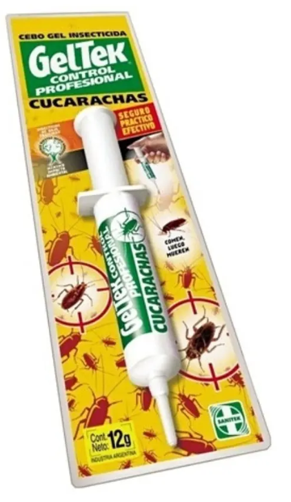 Veneno Geltek Gel Cucarachicida x 12 gr